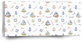 Sablio Obraz Na vlnách oceánu - 110x50 cm