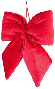 PRESENT Spevnená mašľa 30 cm - červená