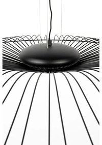 Čierne LED stmievateľné závesné svietidlo ø 90 cm Spider – Zuiver