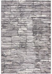 Koberce Breno Kusový koberec TRENDY 404/silver, sivá, viacfarebná,200 x 290 cm