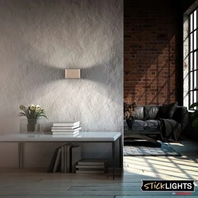 Briloner 3878011 - LED nabíjateľné nástenné svietidlo so senzorom CHAT LED/3W/5V 2000 mAh béžová