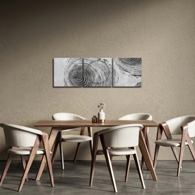 Obraz - Motív stromu (s hodinami) (90x30 cm)