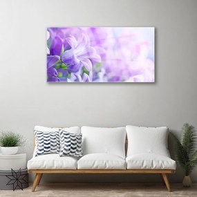 Obraz na skle Kvety rastlina príroda 140x70 cm