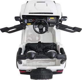 Elektrické autíčko Jeep Wrangler Rubicon LIFT biele