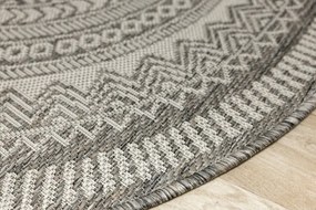 Koberec JEANS 19347/P91 grafitový kruh