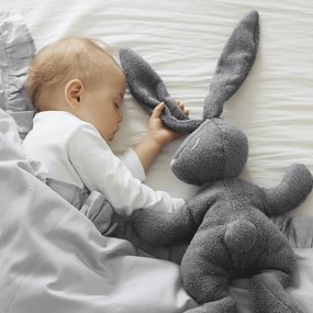 Mojkáčik - Bubi zajačik tmavo šedá