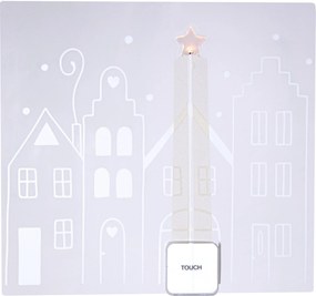 STAR TRADING Svietiaca vianočná dekorácia na okno. LED Windo