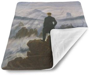 Sablio Deka pre bábätko Pútnik nad morom hmly - Caspar David Friedrich - 80x100 cm