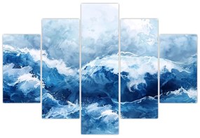 Obraz - Ilustrácia mora (150x105 cm)