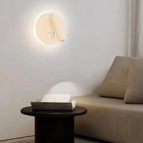Toolight Toolight, LED nástenné svietidlo 16x14cm, 10W, APP1615-1W, béžová, OSW-06530