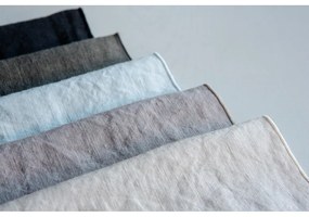 Čierny ľanový obrúsok Blomus, 42 x 42 cm