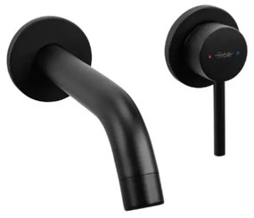 REA-B5332 - Umývadlová batéria pre podomietkovú inštaláciu OWEN čierna