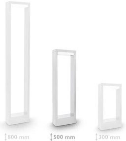 Brilagi - LED Vonkajšia lampa RAGUSA LED/7W/230V 3000/4000/6000K biela IP54 50 cm