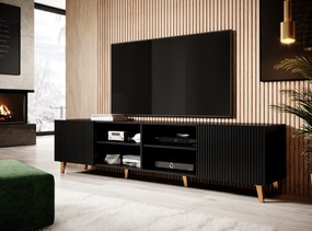 Cama Čierny TV stolík Pafos 4D
