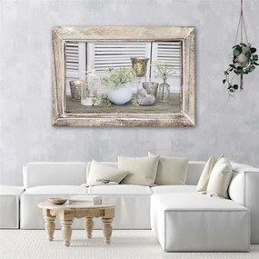 Obraz na plátně Ošuntělé elegantní zátiší - 100x70 cm