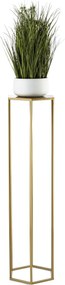 STOJAN NA KVETINÁČ HEXA 100X24X28 CM ZLATÁ