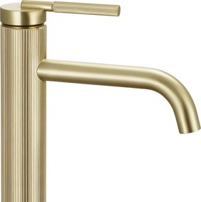 Rea Argon, vysoká umývadlová batéria h-295, zlatá matná, REA-B7802