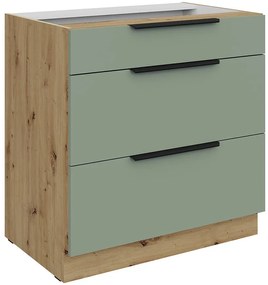 Kuchynská skrinka Aria-Sa/Ar Anti Fingerprint 80d 3s Bb