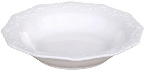 Porcelánový polievkový tanier s čipkou Provence lace - Ø 21cm / 0.25L