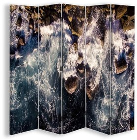 Gario Paraván Výhľad na pobrežie Rozmery: 180 x 170 cm, Prevedenie: Klasický paraván