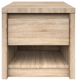Tempo Kondela Nočný stolík 1S, dub sonoma, NORTY TYP 13