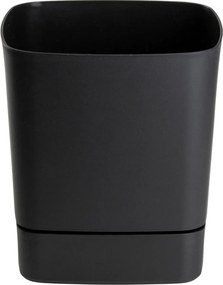 PLASTOVÝ KVETINÁČ CUBI 19X21 CM ČIERNA