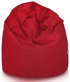 Plyšový sedací vak SAKO červený