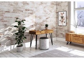 Toaletný stolík z dubového dreva 120x53 cm Golo - The Beds