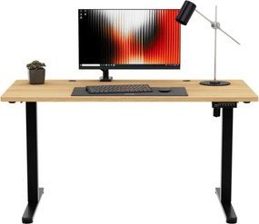 Elektrický výškovo nastaviteľný stôl Mark Adler Leader 7.3 Dub Craft