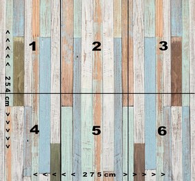 Fototapeta na stenu DRIFT WOOD 275x254 cm