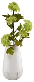 Butlers MARBELLO Váza mramorový vzhľad - biela
