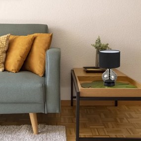 Rabalux 74034 - Stolná lampa PIRELO 1xE14/25W/230V dymová