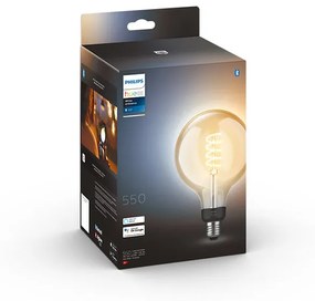 Philips HUE 8719514301542 Philips HUE LED White Filament žiarovka E27, 7W, 550lm, 2200-4500K, stmievateľná