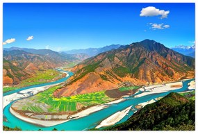 Obraz - River Yangtze (90x60 cm)