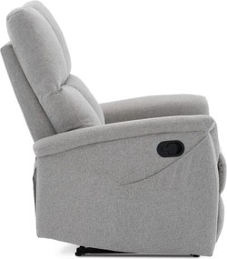Polohovacie kreslo sivé TV-916 SIL2