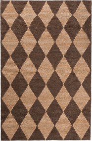 XXXLutz RUČNE TKANÝ KOBEREC, 120/170 cm tmavohnedá Flair Rugs - Online Only bytové doplnky - 003165043101