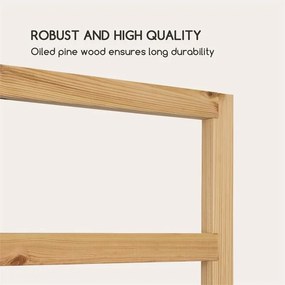 Blumfeldt Modu Grow 50 UP, mriežka na rastliny, 151 x 50 x 3 cm, borovica