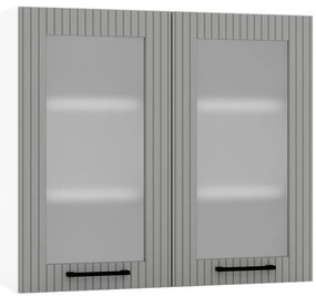 Skrinka do kuchyne Kate ws80 šedá mat