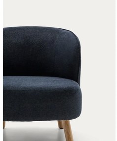 Ženilkové kreslo sivomodré Ulit – Kave Home