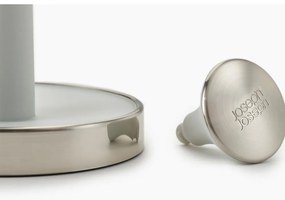 Biely plastový stojan na papierové utierky ø 16 cm Push&amp;Tear – Joseph Joseph