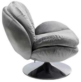 Swivel kreslo sivé