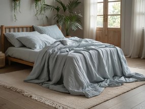 Mušelínové obliečky MOELLIN svetlo sivé Rozmer obliečok: 70 x 90 cm | 140 x 200 cm