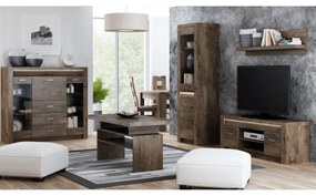 Tempo Kondela Vitrína, jaseň tmavý, INFINITY I-03