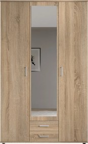 Šatníková skriňa Karl, dub sonoma