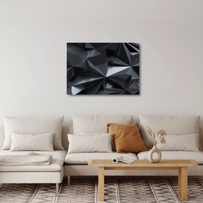 Sklenený obraz - Geometrická abstrakcia (70x50 cm)