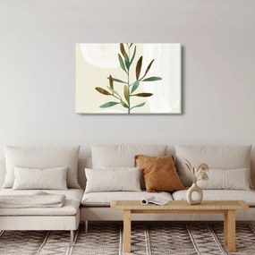 Obraz - Akvarelová vetvička N⁰2 (90x60 cm)