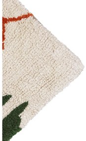 Prateľný ručne tkaný bavlnený detský koberec 170x240 cm Botanic Plants – Lorena Canals