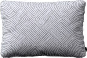 Gabika so šnúrkou, obliečka 60x40cm farba produktu strieborná látka zapletaná, vzorované