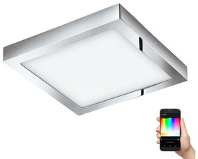 Eglo 98561 - LED RGBW Stmievateľné stropné svietidlo FUEVA-C LED/21W/230V BT IP44 EG98561