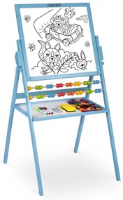 Magnetická otočná tabuľa Ricokids - modrá